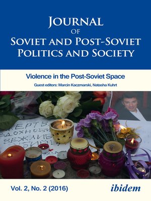 cover image of Journal of Soviet and Post-Soviet Politics and Society